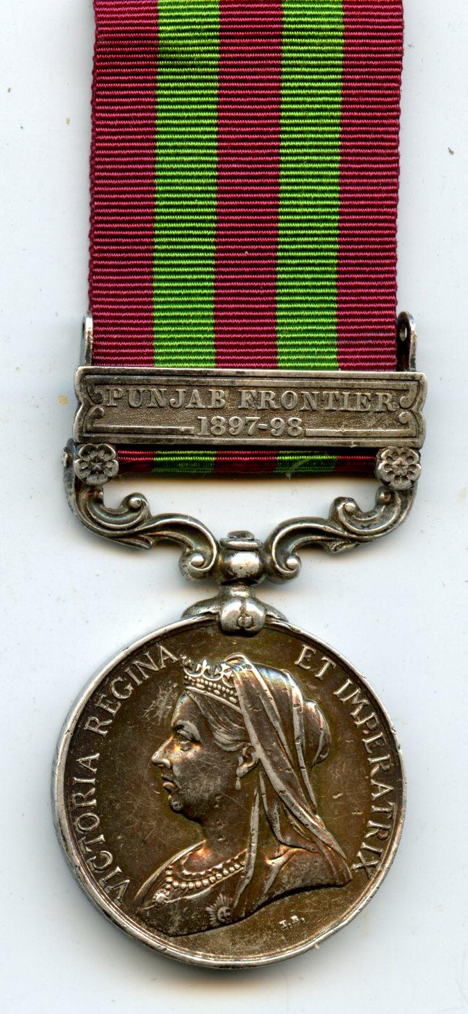 India General Service 1895-1902 Punjab Frontier 1897-98