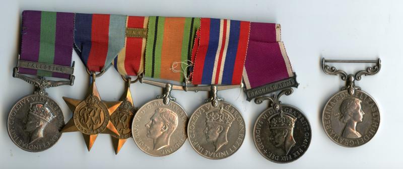 Palestine, WW2 Long Service & MSM Medal Group to W.O.CL1 G H Wheatley, R.H.A. & R.E.M.E.
