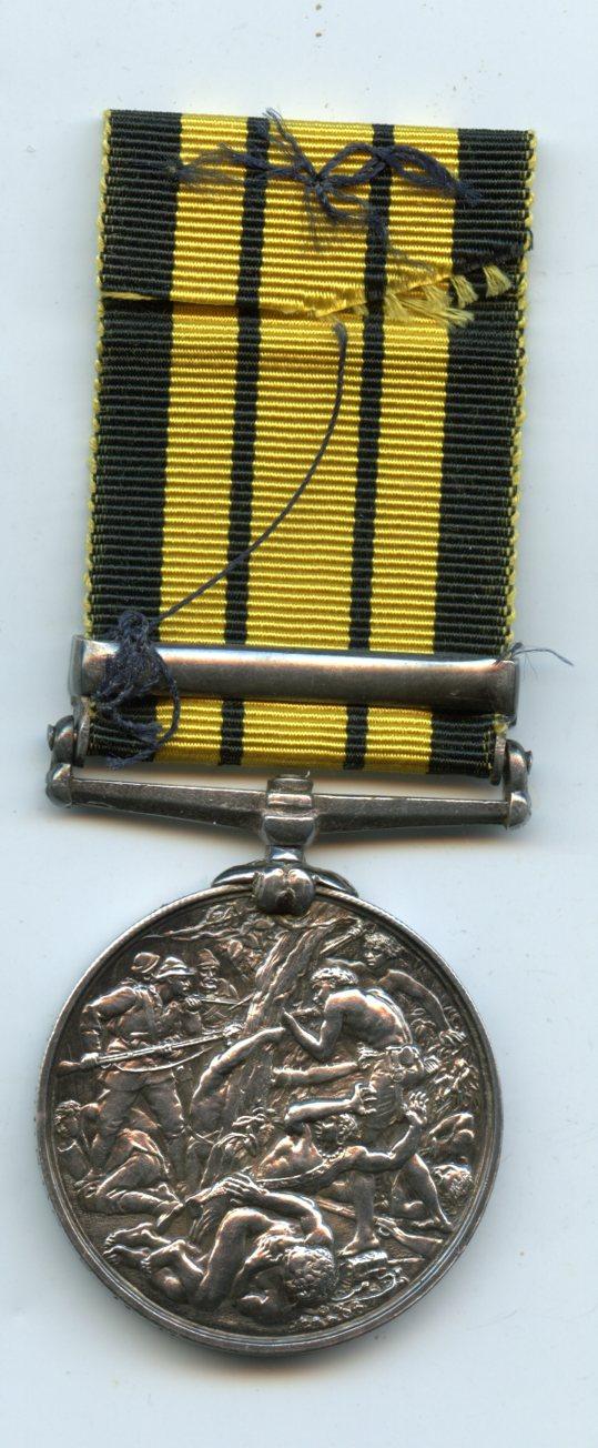 East and West Africa Medal 1 Clasp Witu 1890 To Surgeon H. R. Osborne HMS Conquest
