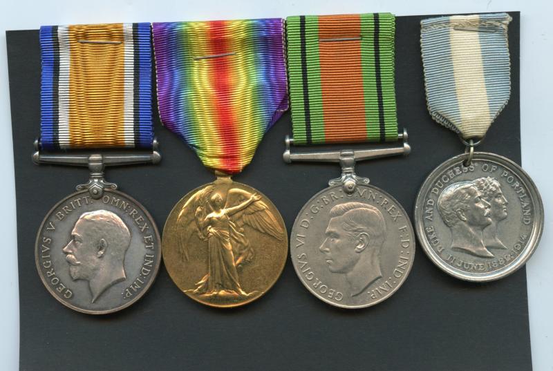 Group of 4 Medals To Pte James Watson, Kings Own Scottish Borderers