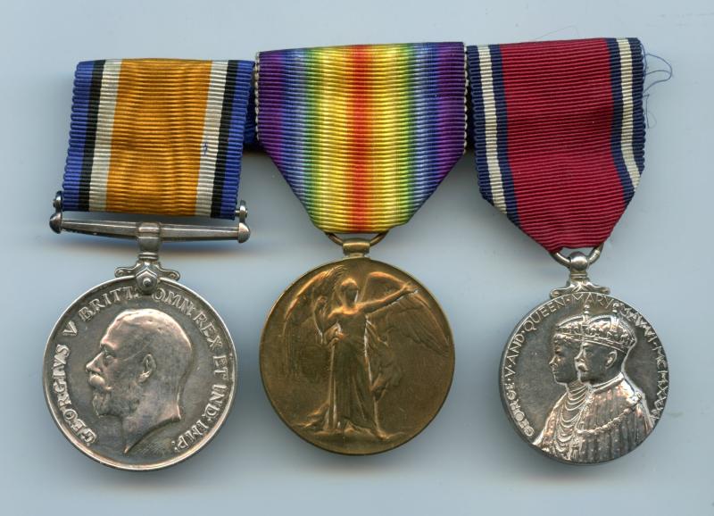 WW1 & Jubilee Medal Group To Pte A Cooke, 3rd Scottish Horse ( Later Police Inspector )