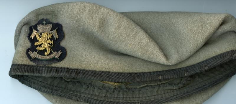 Scottish Yeomanry Beret with Gilt Cap Badge