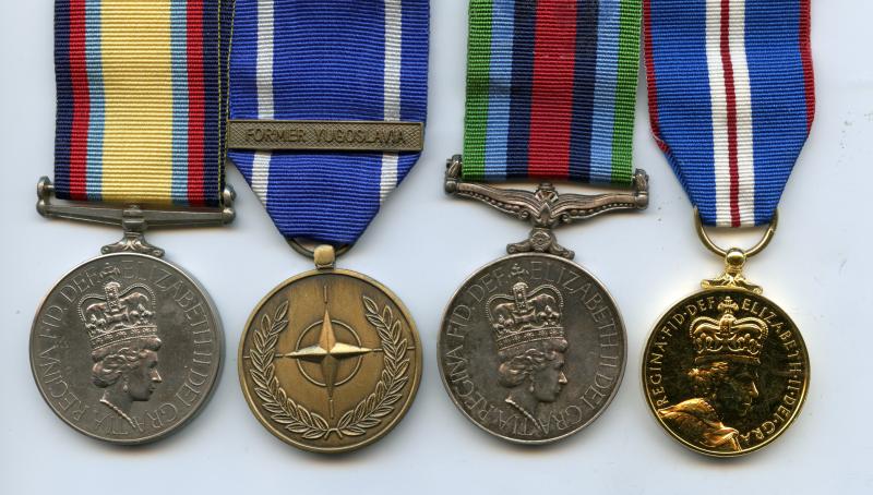 Sierra Leone, 1st Gulf War, Bosnia Medal Group To 1/OE P Wright, Royal Fleet Auxillary