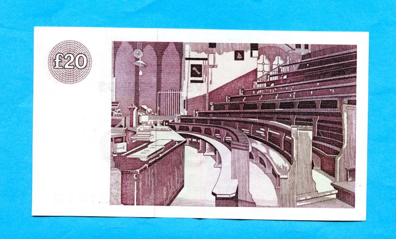 The Clydesdale Bank £20 Twenty Pounds Banknote Dated 29th March 1982