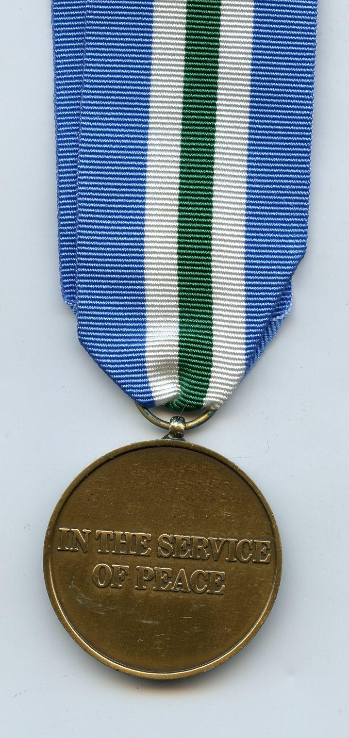 United Nations Mission of Observers in Tajikistan UNMOT Medal