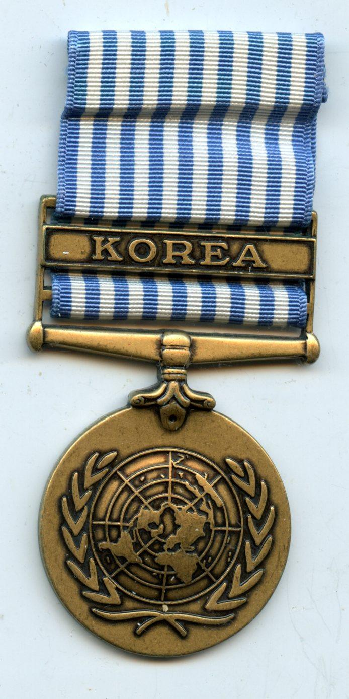 United Nations Korea Medal U.S.A. Issue