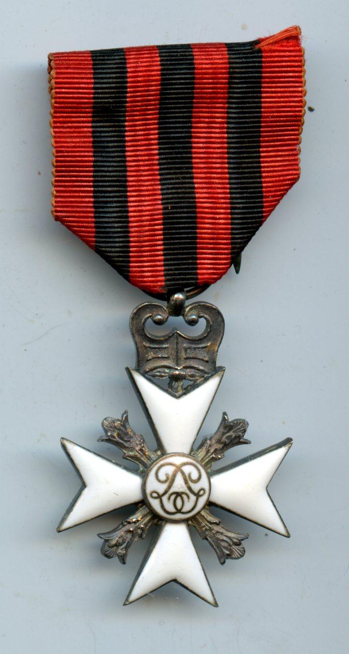 The Belgium Civil Decoration Cross Medal 2nd Class