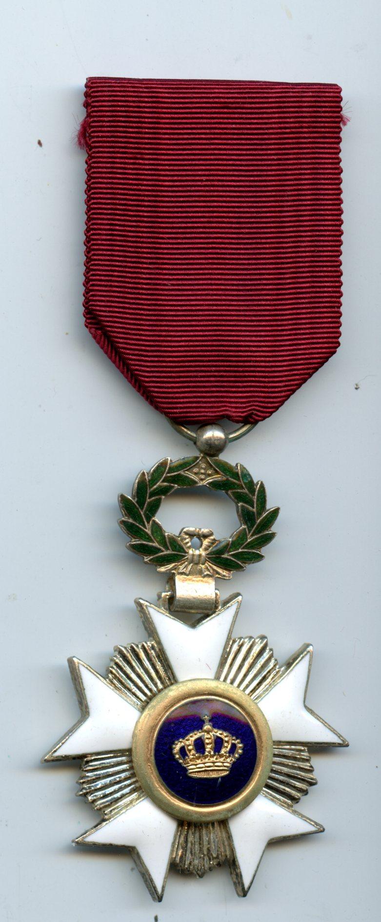 Belgium Order of the Crown Medal