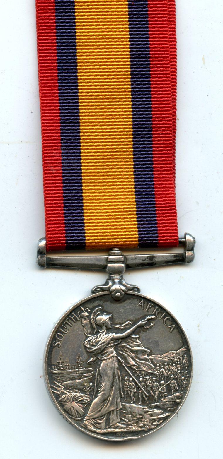 Queens South Africa Medal 1899-1902 To Nursing Sister Miss Norah Priday Haine Princess Christian's Army Nursing Service (Reserve).
