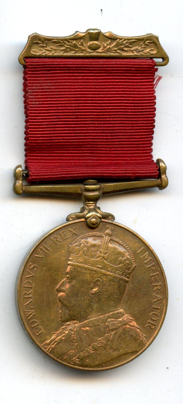 King Edward Vii Visit to Scotland 1903 Medal; To R McWhirter