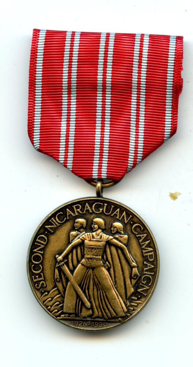 United States of America  U.S.A. Second Nicraguan Campaign Medal