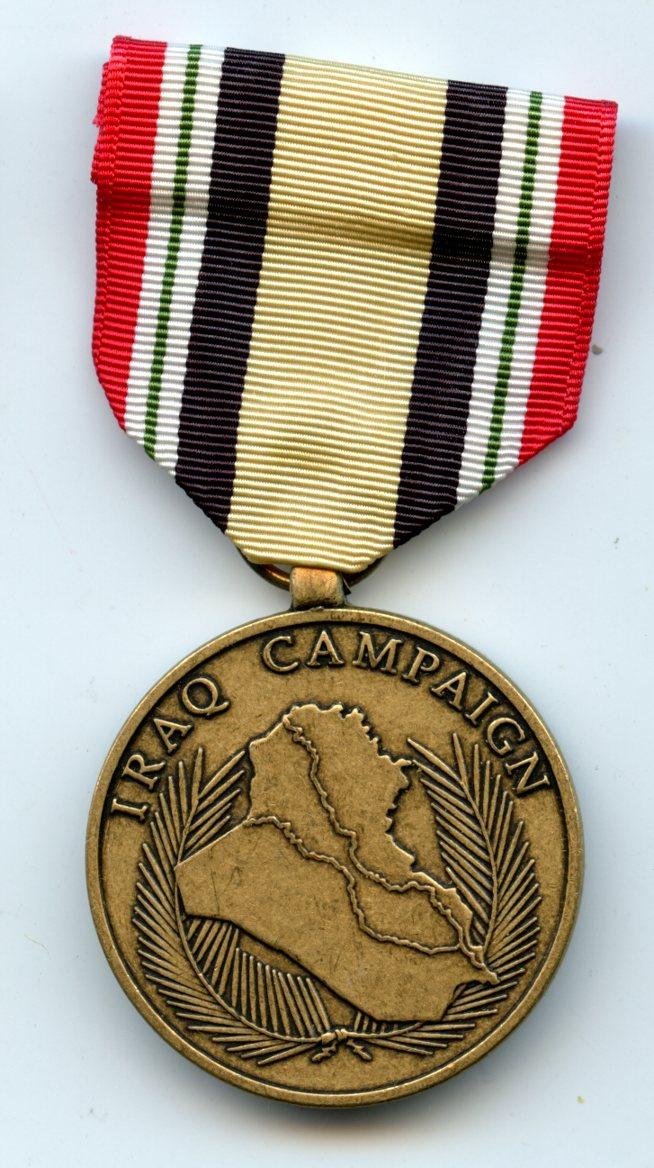 United States of America  U.S.A. Iraq Campaign Service Medal
