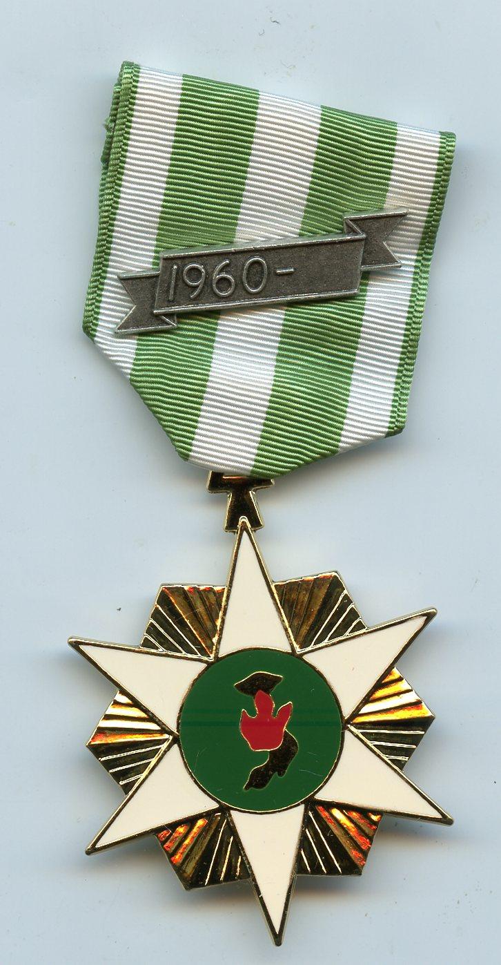 United States of America  U.S.A. Vietnam Campaign Star with clasp 1960