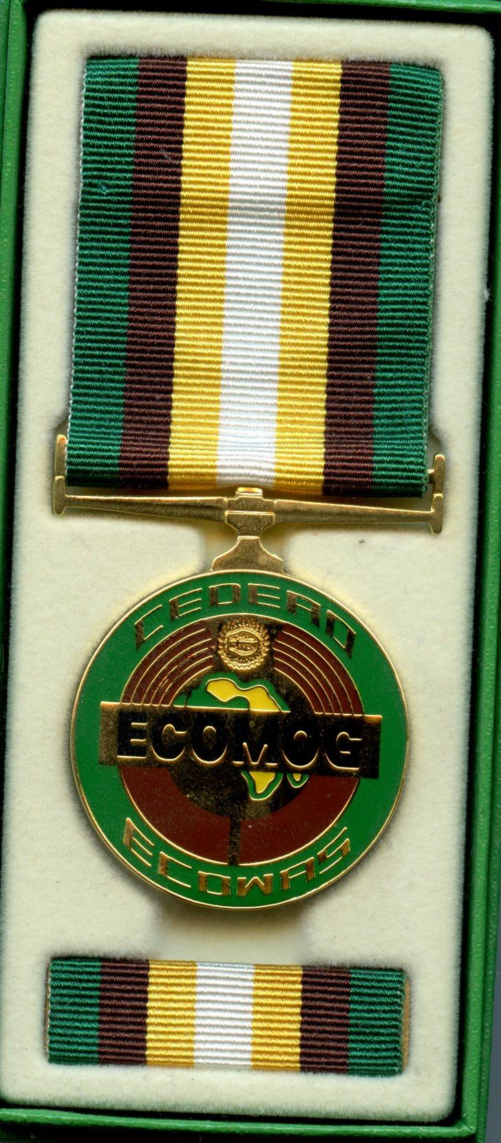 Economic Community of West African States Monitoring Group (ECOMoG): Service Medal for Liberia (1990-1997)