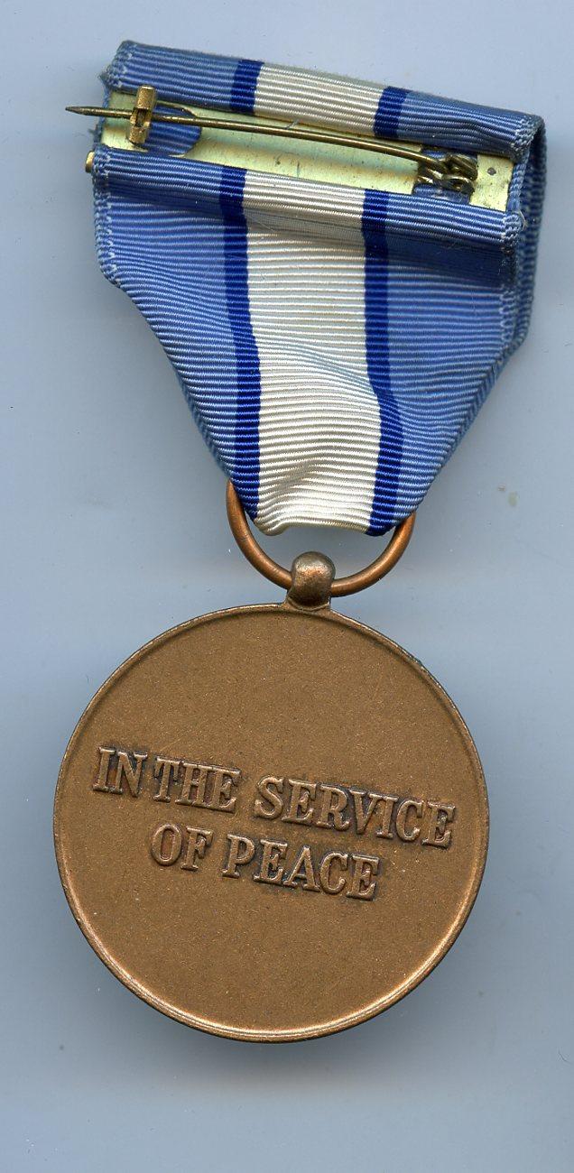 United Nations Cyprus Medal With Cap Badge & Scarce U.N.ID Disc To Trooper