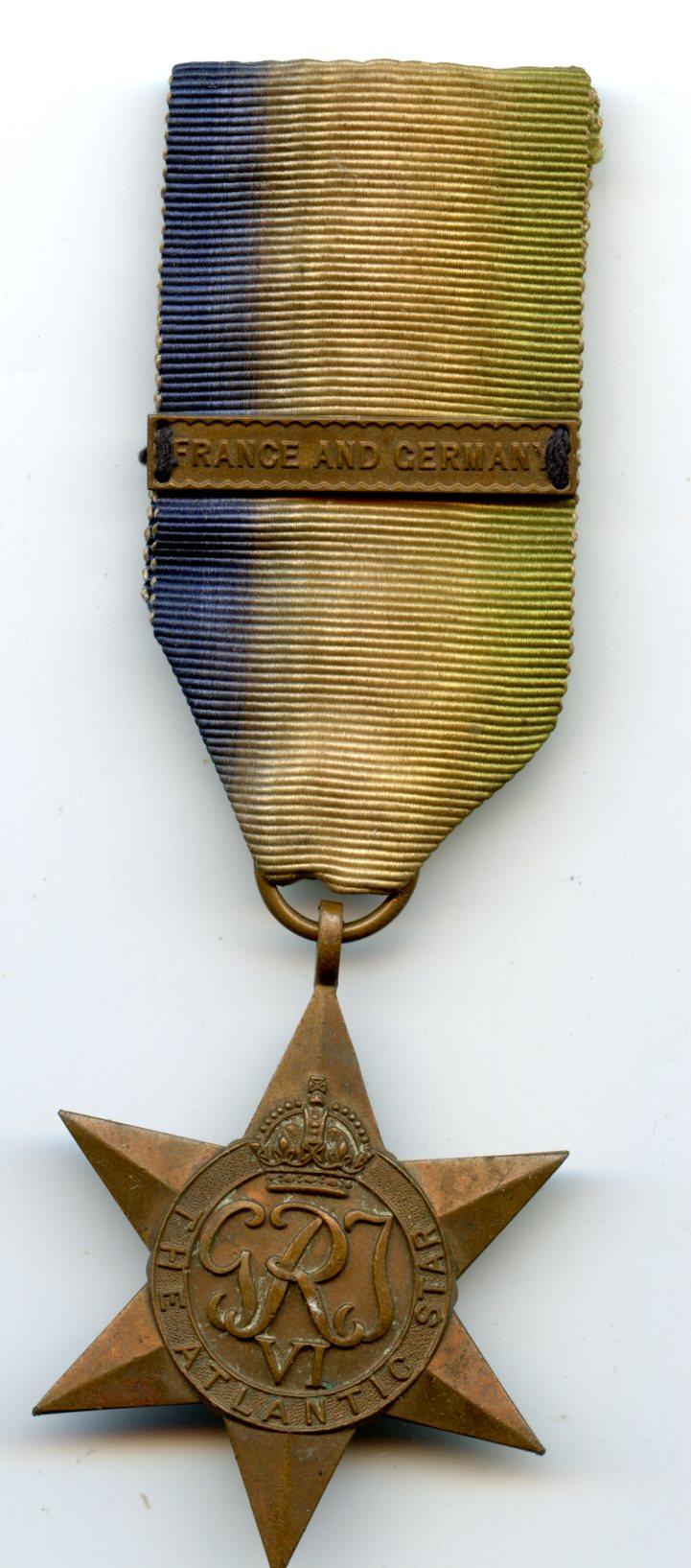 WW2 Atlantic Star Medal