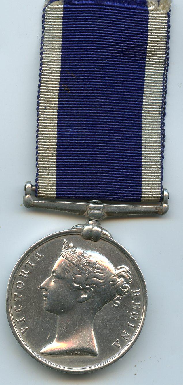 Royal Navy Long Service and Good Conduct Medal To Painter, E. J. Jeffrey, HMS Boscawen