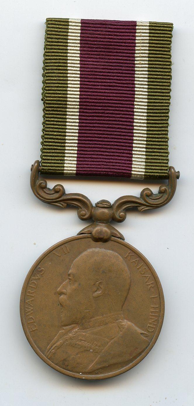 Tibet Medal, 1903-4, Bronze, To Cooly Rasha, Supply & Transport Corps