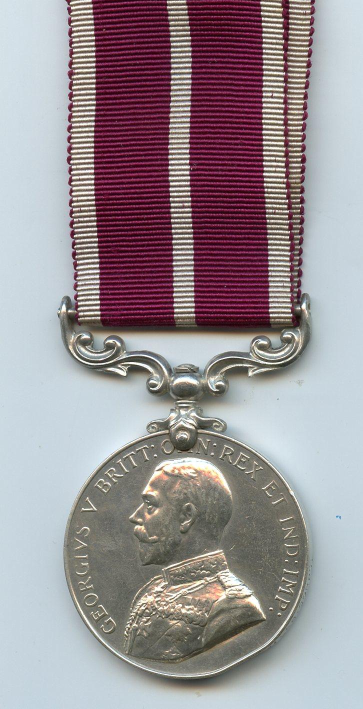 Meritorious Service Medal To Sjt William Archer 33 Coy Labour Corps ( From Lincoln)
