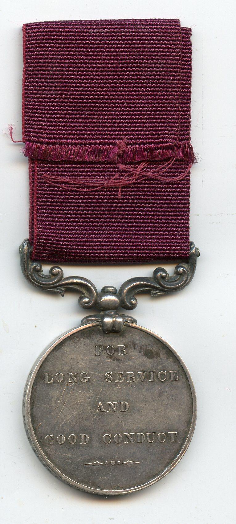 Army Long Service & Good Conduct Medal Victoria ; Pte James Martin, ( alias Galway) 1/21st Foot Royal Scots Fusiliers