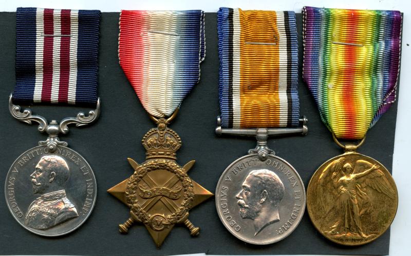 Killed in Action Military Medal Group To Pte Charles Temple, 9th Bn., Royal Fusiliers ( City of London Regiment)