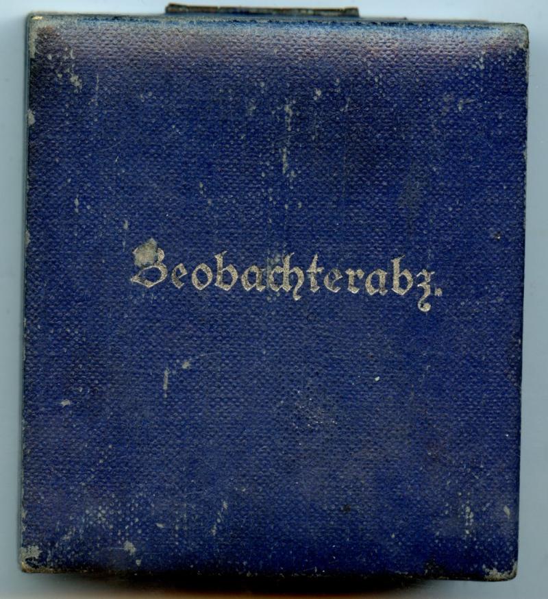 WW2 German Luftwaffe Observers original case,