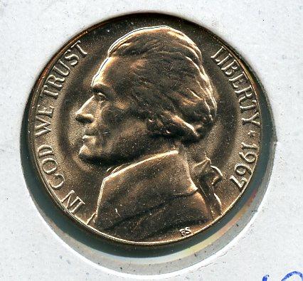 United States of America.   U.S.A Nickel Five Cents Coin  Dated 1967