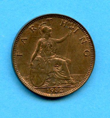 UK George V  1932 Farthing Coin