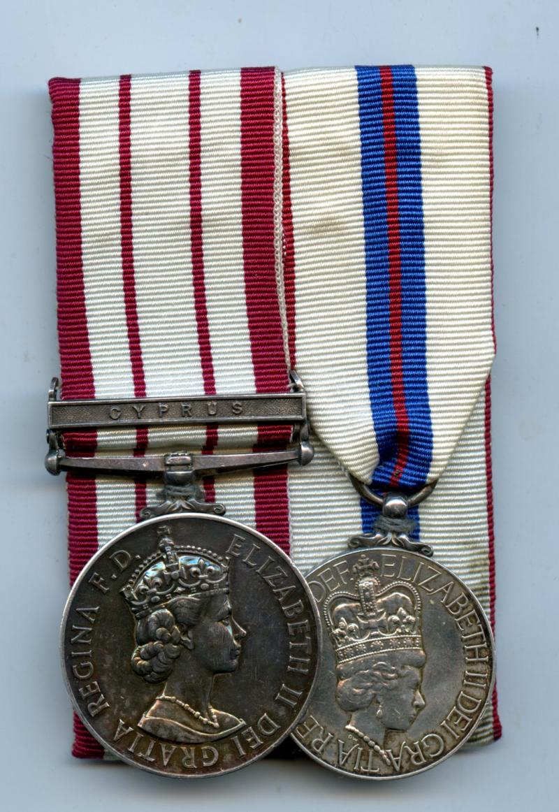 Naval General Service Medal Cyprus & Jubilee 1977 Medal To Lieutenant Commander Anthony Stewart Jones Royal Navy